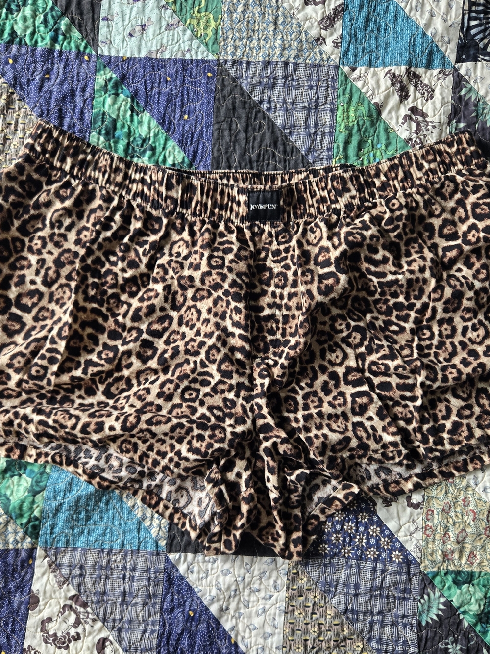 JoyLab Leopard Print Pajama Shorts